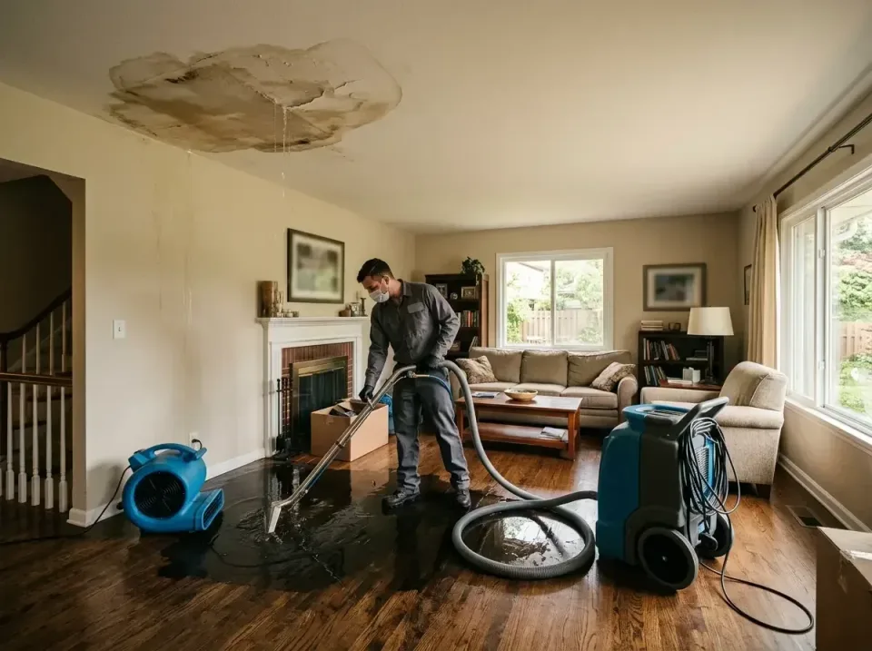 attic-pipe-burst-ceiling-drip-008 — frequently asked questions, Water Damage Restoration & Carpet Care in Gap, PA